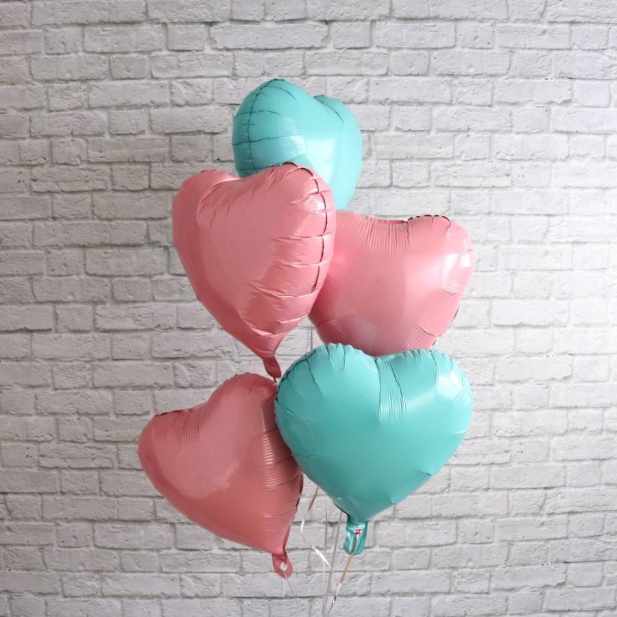 バルーン電報 結婚式ハート 風船 ティファニーブルー パステルピンク 5点セット メッセージカード付 ヘリウムガス入りウエディング 飾り付け 浮かせてお届け フロンティアジャパン 通販 Yahoo ショッピング