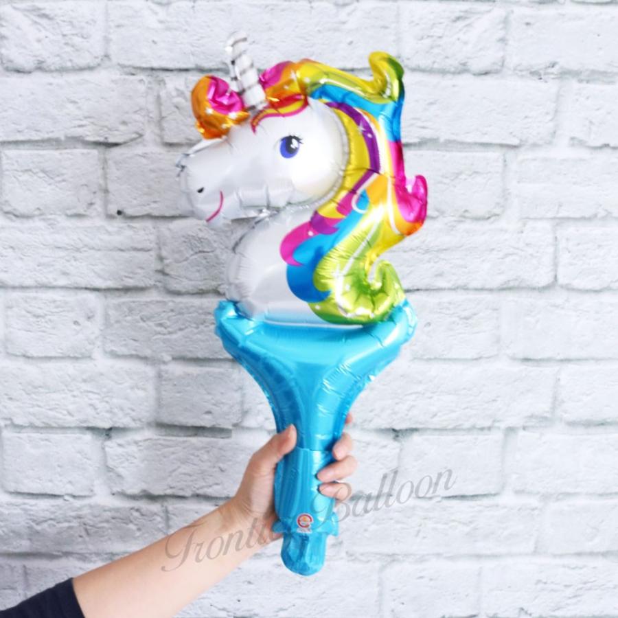 ユニコーン 手持ち グッズ スティック バルーン 風船 誕生日 お祝い 子供 ベビー 可愛い雑貨 原宿 小さいサイズ ぺたんこ配送 フロンティアジャパン 通販 Yahoo ショッピング
