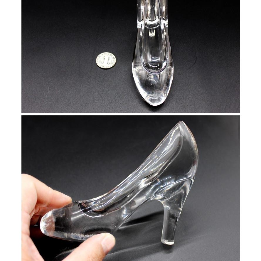 ガラスの靴 シンデレラの靴 プレゼント プロポーズ ハイヒール 透明 