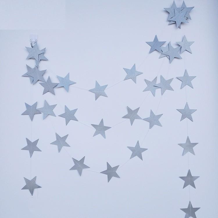 クリスマス ガーランド 雪の結晶 ゴールド 誕生日 おしゃれ 金色 飾り 結婚式 バナー ガーラント ぺたんこ配送 税込