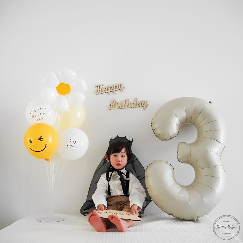 数字 バルーン 90cm ナンバーバルーン 大きい 飾り 飾り付け 誕生日
