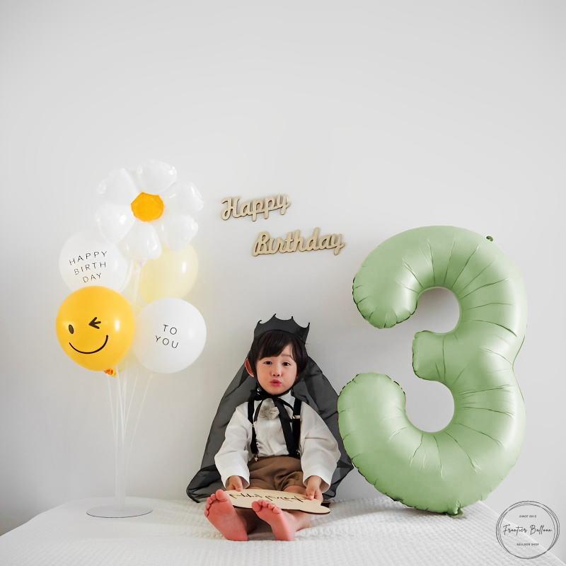 数字 バルーン 90cm ナンバーバルーン 大きい 飾り 飾り付け 誕生日
