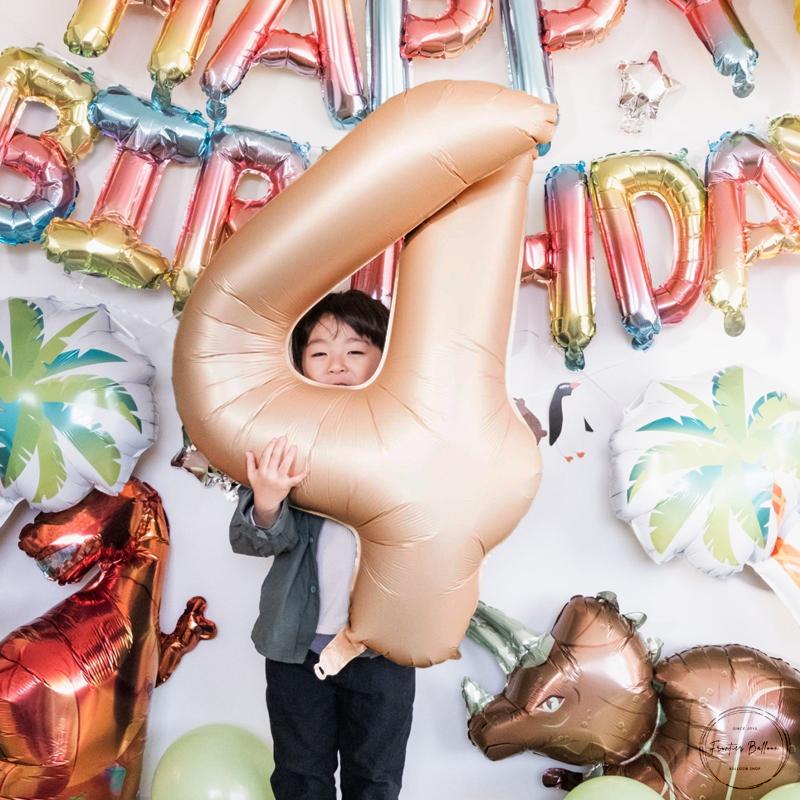 数字 バルーン 90cm ナンバーバルーン 大きい 飾り 飾り付け 誕生日