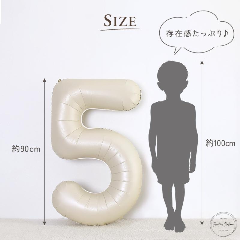 数字 バルーン 90cm ナンバーバルーン 大きい 飾り 飾り付け 誕生日