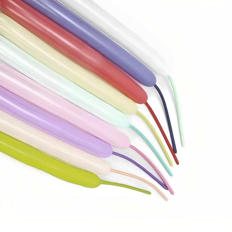 バルーンアート 風船 100個セット カラフル メタリック パステル