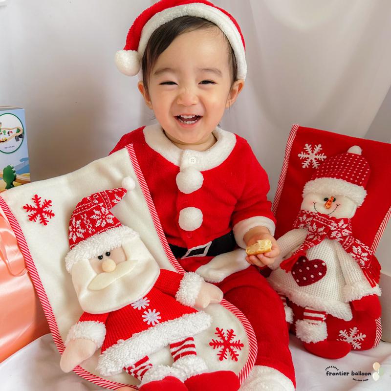クリスマス 飾り付け 靴下 ソックス 大きい靴下 プレゼント 飾り