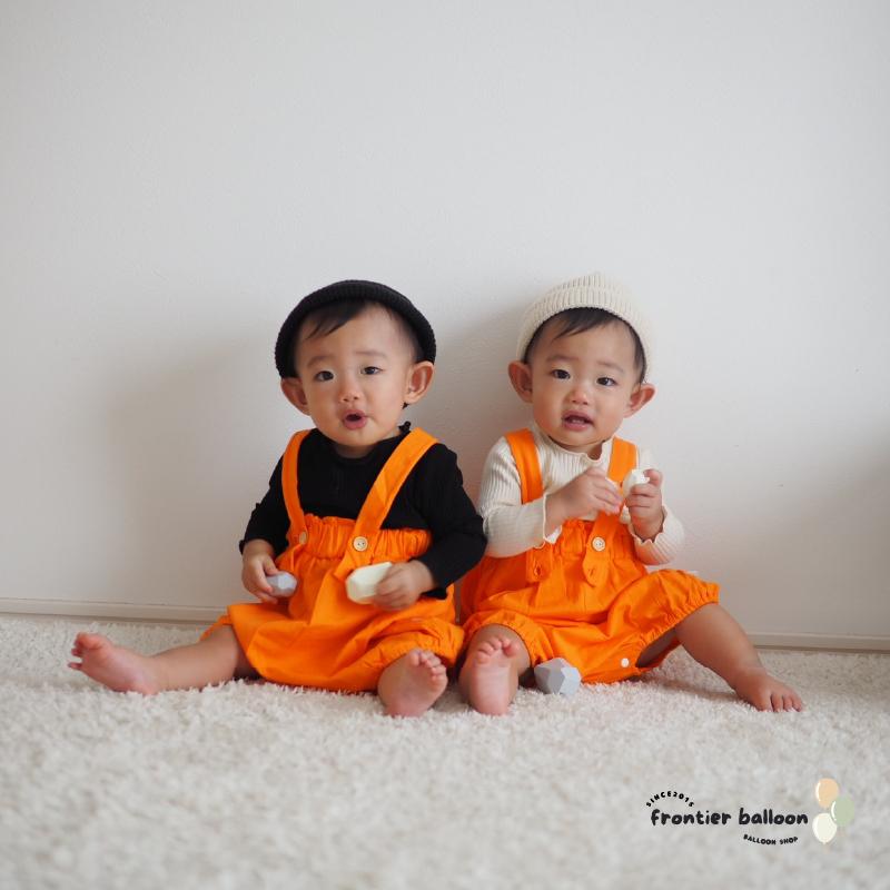 ハロウィン コスプレ ロンパース 衣装 子供 かぼちゃ ベビー 仮装 秋