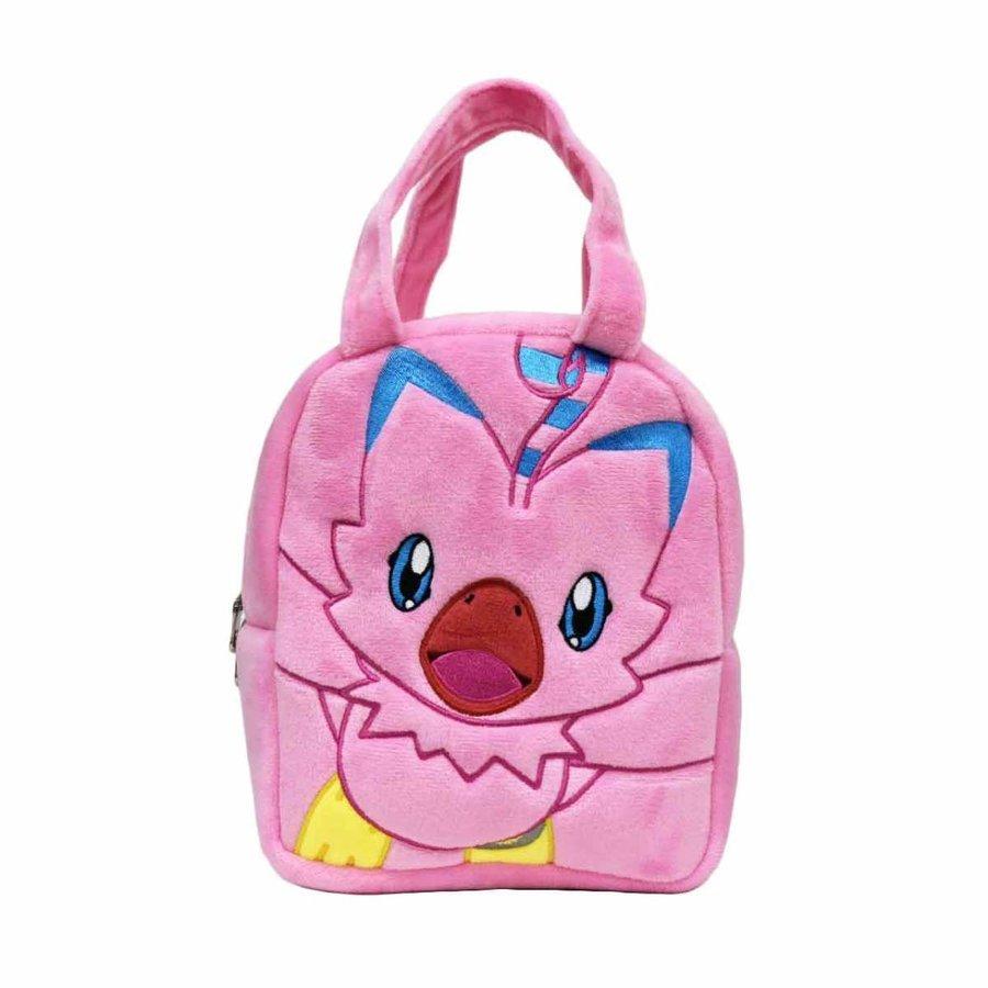 ピヨモン キャラクター デジモンアドベンチャー 送料無料 キャラコロバッグ ミニバッグ グッズ ぬいぐるみ ゲーム ポーチ 入学 かわいい バッグ 入園 リュック