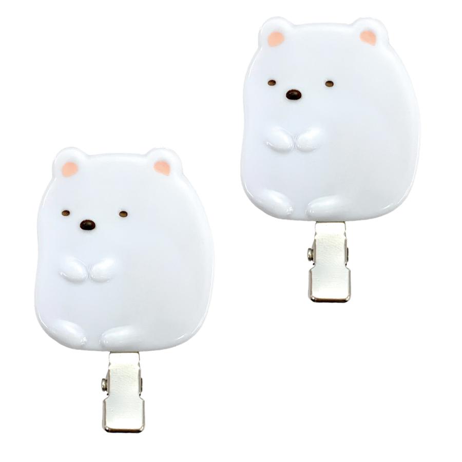 市場 Konges 6個セット Pack 女の子 Hamster 3 ヘアアクセサリー ヘアピン ヘアクリップ Icon Hair Clips ハムスター Sloejd