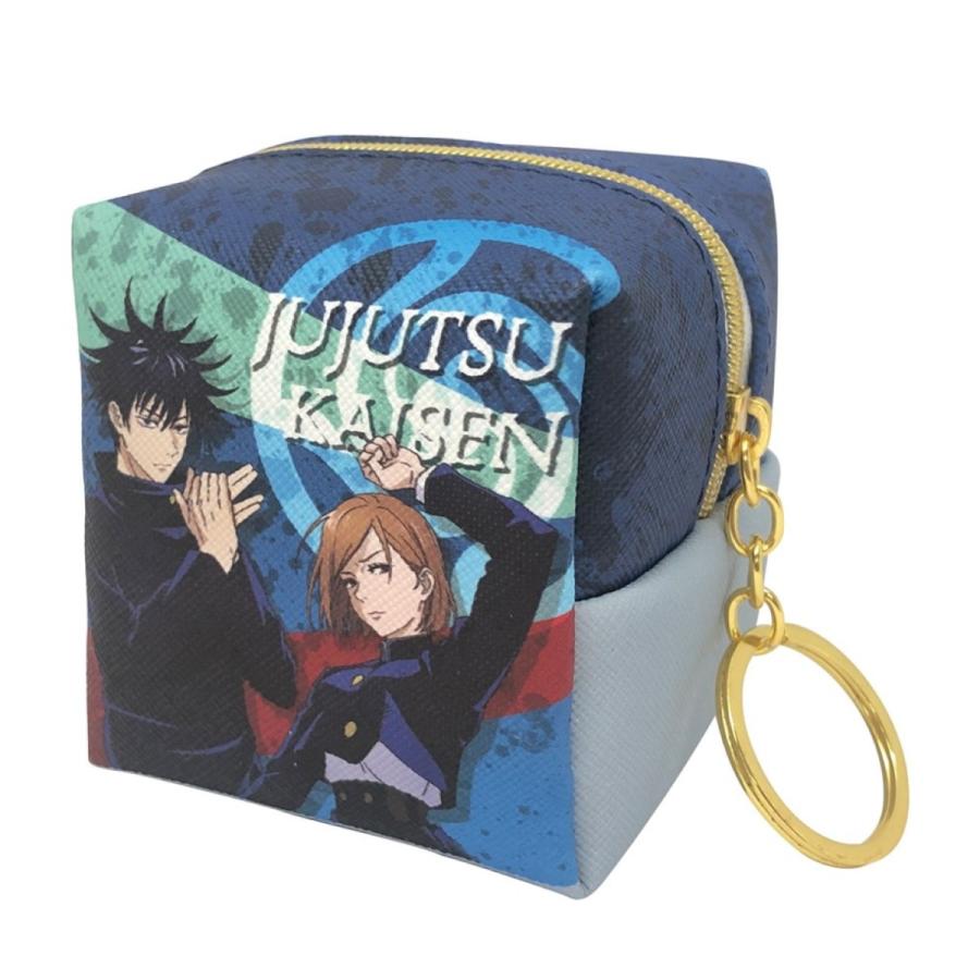 呪術廻戦 キューブポーチ キーリング ポーチ キャラクター コミック ボックス キッズ アニメ 小物入れ コスメ入れ かっこいい コンパクト Zz237 フロンティアジャパン 通販 Yahoo ショッピング