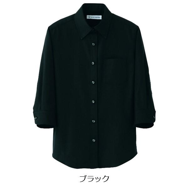 カッターシャツ ブラウス 七分袖シャツ レディース セブンユニフォーム