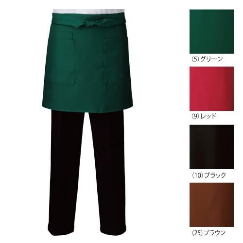 ソムリエエプロン ショートエプロン 前掛 タブリエエプロン アイトス AZ-8639 |  | 01