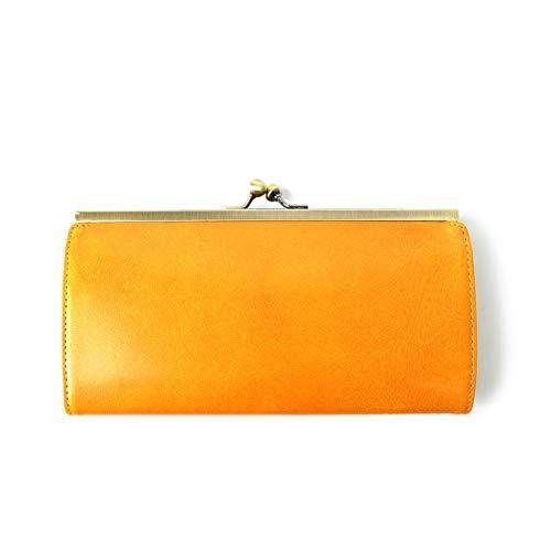 最新コレックション 長財布 がま口 メンズ レディース 革 イタリアンレザー イエロー17 並行輸入品 フロントラインx 通販 Yahoo ショッピング 大注目 Vyojivansathi Roshani Net