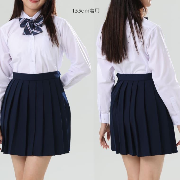 スクールシャツ 女子 長袖 ノーアイロン 制服 カッターシャツ 形態安定 速乾 シャツ レディース ワイシャツ ブラウス 小学生 高校生 中学生 子供 女の子 |  | 15