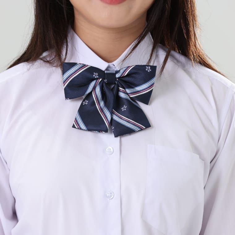 スクールシャツ 女子 長袖 ノーアイロン 制服 カッターシャツ 形態安定 速乾 シャツ レディース ワイシャツ ブラウス 小学生 高校生 中学生 子供 女の子 |  | 03