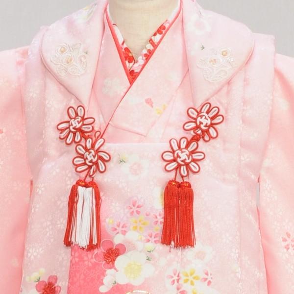 七五三 レンタル 3歳 女の子 被布 ピンクアリス《身長》90cm前後☆簡単