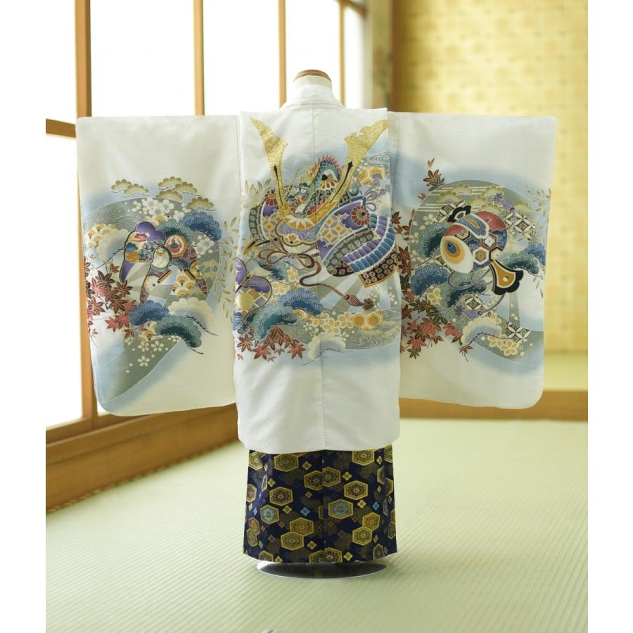 七五三 5歳 男の子 着物 レンタル 四季のよろこび 5才 身長 115cm前後 簡単な着付けマニュアル付き 子供着物 羽織 袴 セット 753 卒園式 結婚式 貸衣装 M753 貸衣装froufrou 通販 Yahoo ショッピング