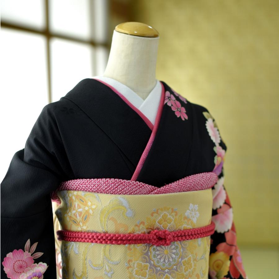 成人式 広巾 15〜21号位 振袖レンタル 身長 158cm〜173cm位 着物