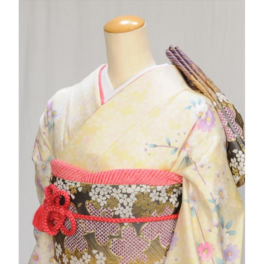 単衣 振袖 夏用 レンタル 身長 165cm〜178cm位 夏 サマー 着物 結婚式