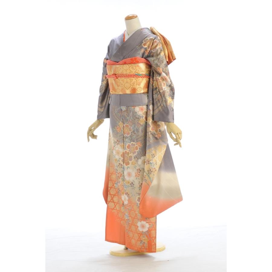 T412 茶碗 『赤織部 平茶碗』『加藤弥右衛門 造』 共箱 抹茶碗