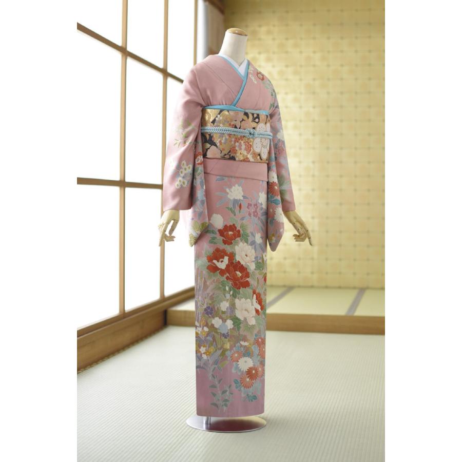 シルック　長襦袢　袖無双　古今　フォギーローズ色　くすみピンク 期間限定価格】シルック 長襦袢 袖無双 古今 フォギーローズ色