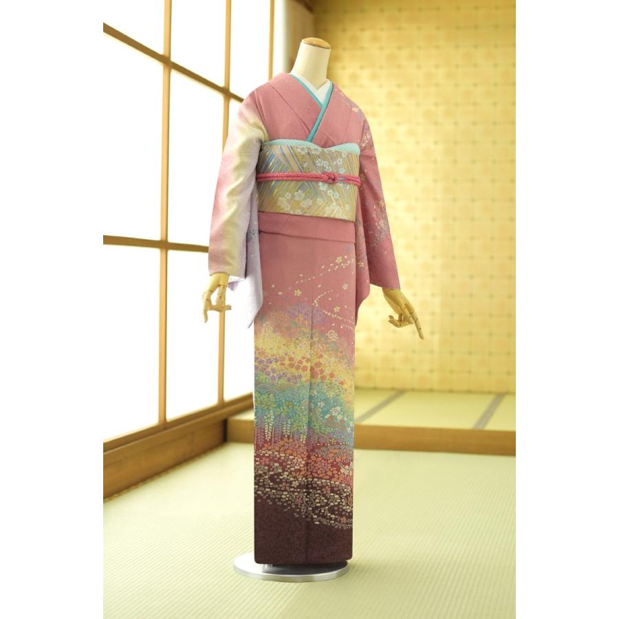 訪問着 フルセットa267F 七五三　入学式　お宮参り　結婚式 レンタル 訪問着 身長 160cm〜174cm位 デザイン 入学式 入園式 七五三