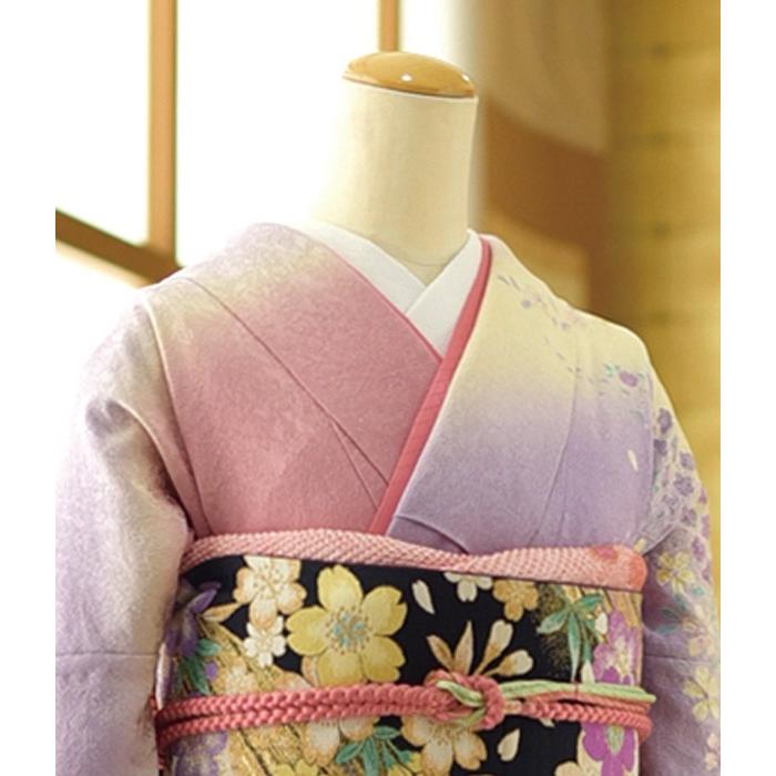 夏用 単衣 訪問着レンタル 9〜15号位まで 広巾 身長160cm〜176cm位