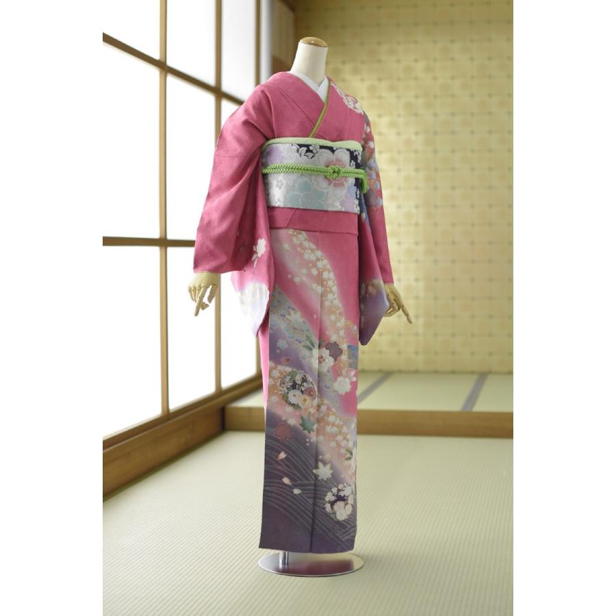 訪問着 レンタル 身長 160cm〜175cm位 デザイン訪問着 入学式 卒業式 