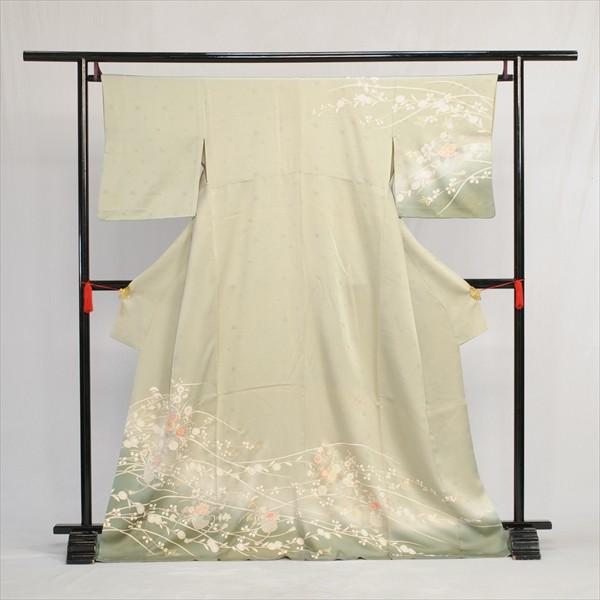 夏用 単衣 正絹 訪問着レンタル 結婚式 お茶会 着物レンタル 夏 サマー