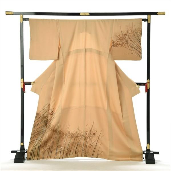 絽　夏着物　付下げ　ネコヤナギ　正絹 絽 夏着物 付下げ ネコヤナギ 正絹