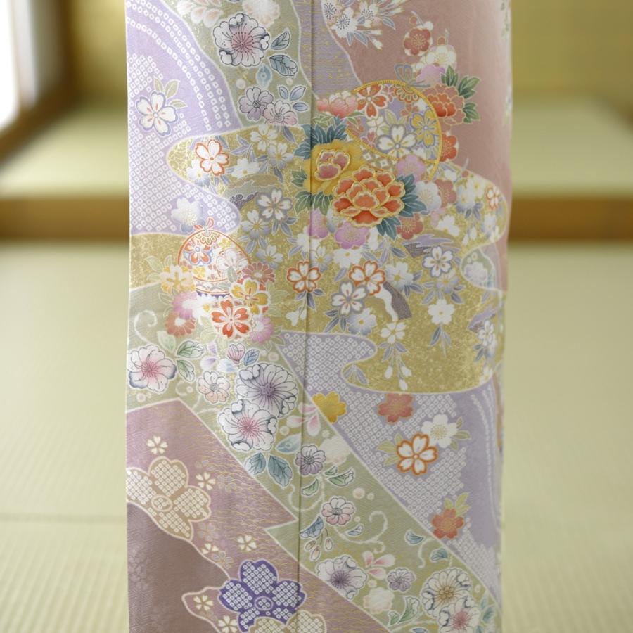 訪問着 レンタル 卒業式 母 着物 高級正絹 身長155cm〜170cm位 入学式