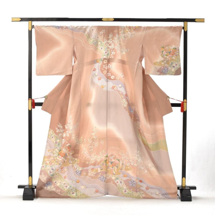 訪問着 レンタル 卒業式 母 着物 高級正絹 身長155cm〜170cm位 入学式