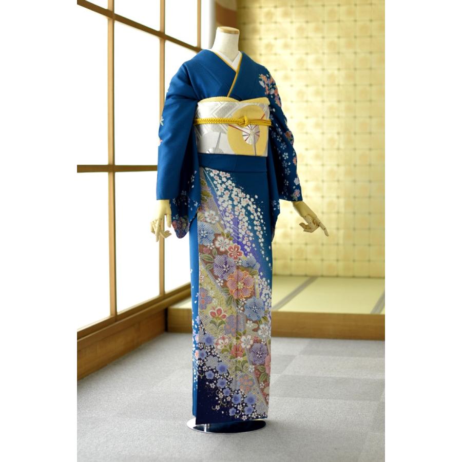 訪問着 レンタル 卒業式 母 着物 高級正絹 身長158cm〜173cm位 入学式