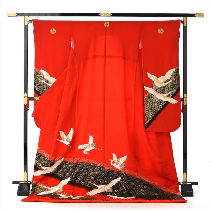 婚礼衣装　花嫁衣装　引き振袖　赤系　フォトスタジオ使用品 8_000000005013.jpg?1678209906