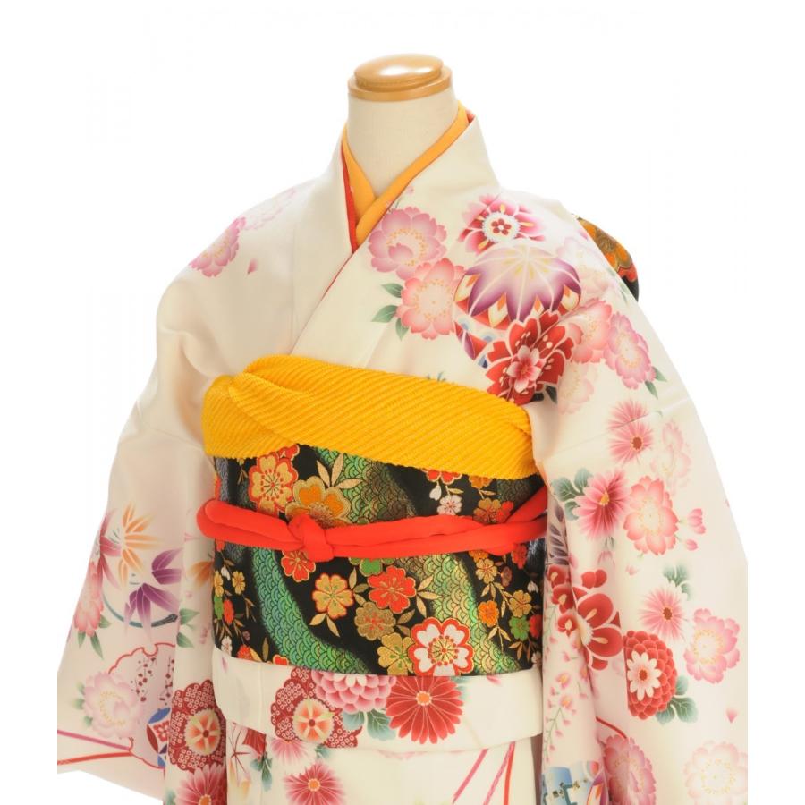 ジュニア着物 身長 140cm前後 9歳 10歳 11歳 12歳 女子 女の子 着物レンタル 小学生 帯付き振袖 簡単な着付けマニュアル付き 10才 11才 12才 Mjk101 貸衣装froufrou 通販 Yahoo ショッピング