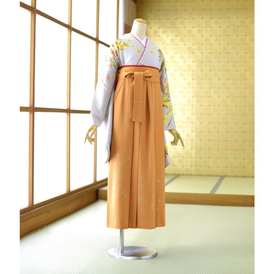 卒業式袴 女性 着物 シルバーグレイカトレア 袴 小花金茶 86cm 98cm 身長 150cm 162cm 学生 先生 レンタル着物 フルセット 卒業式 おしゃれ 女袴 2月 3月 Msh024 貸衣装froufrou 通販 Yahoo ショッピング