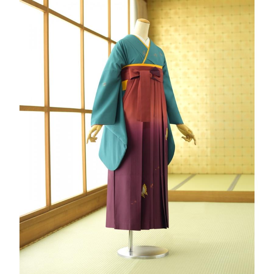 全国組立設置無料 女袴 レンタル 卒業式 着物 ブルーグリーン小花 袴 えんじぼかし蝶 87cm 98cm 身長 149cm 166cm 学生 先生 教職員 保育士 袴レンタル 卒園式 着物レンタル Msh232 貸衣装froufrou 通販 Yahoo ショッピング 半額品 App Hds Dep Com