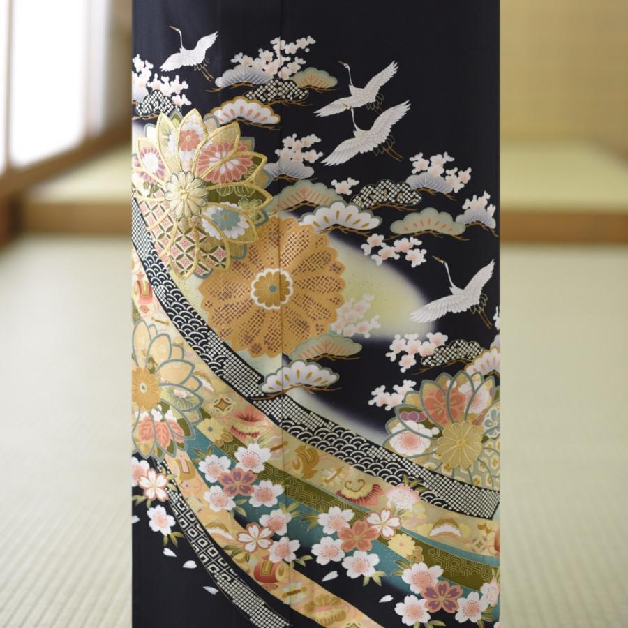 留袖とモーニング同時注文で10%OFF 留袖 レンタル 単衣 夏用 グリーン