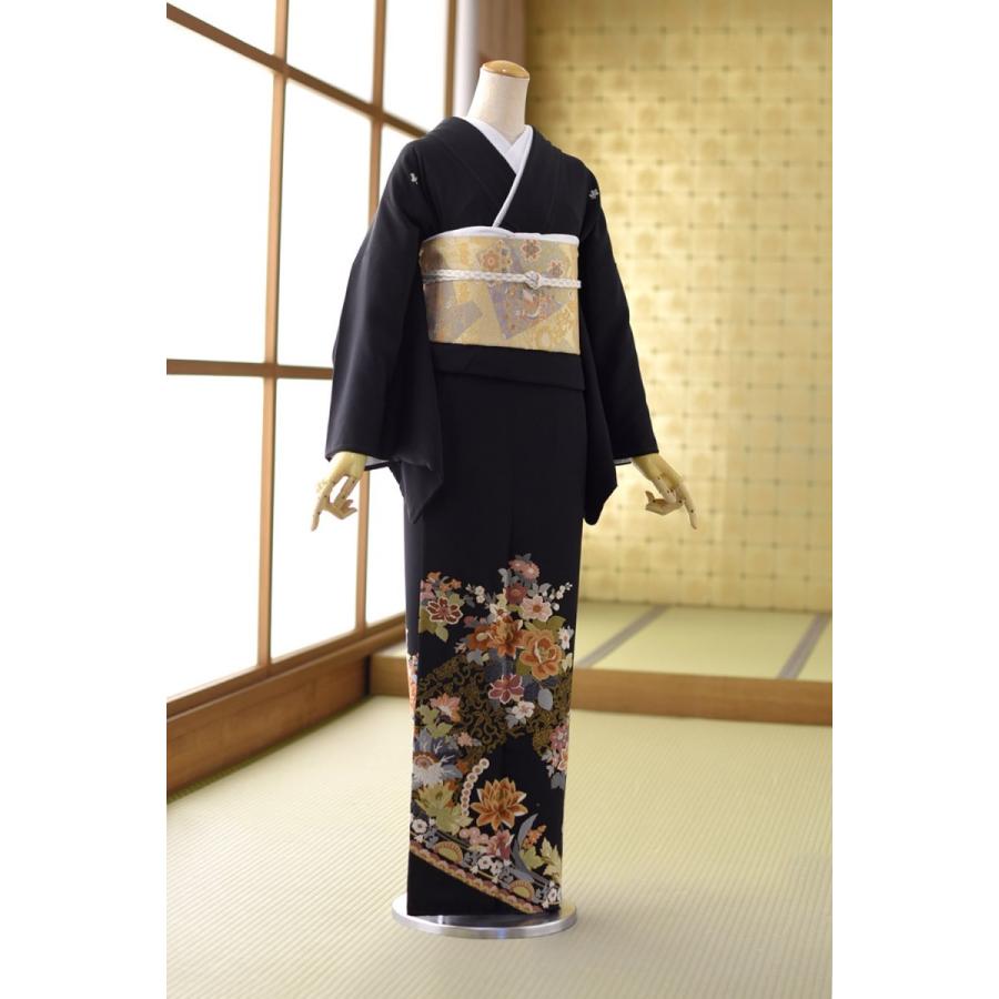 メーカー包装済 留袖 レンタル 相良花の舞 身長 140cm 150cm位 正絹 着物レンタル 結婚式 母親 親族 列席 黒留袖レンタル 留め袖 貸衣装 フォトブック プレゼント New限定品 Www Kmhsystems Com