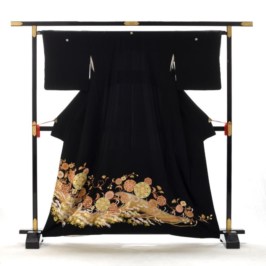 留袖とモーニング同時注文で10%OFF 留袖 レンタル 結婚式 唐花糸菊 