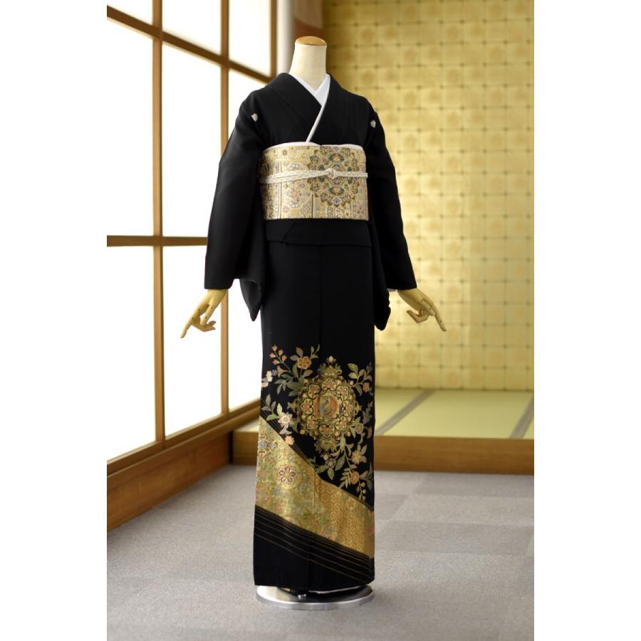 留袖 レンタル 広巾 大きいサイズ 身長149cm 161cm位 9号 15号位まで 結婚式 母親 親族 列席 高級正絹 黒留袖 留め袖 貸衣装 金線唐花 Mth21 貸衣装froufrou 通販 Yahoo ショッピング