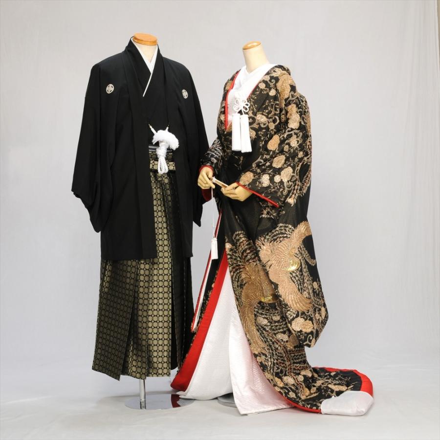 花嫁衣裳 婚礼衣装 打掛け 金黒 花嫁衣裳 婚礼衣装 打掛け 金黒