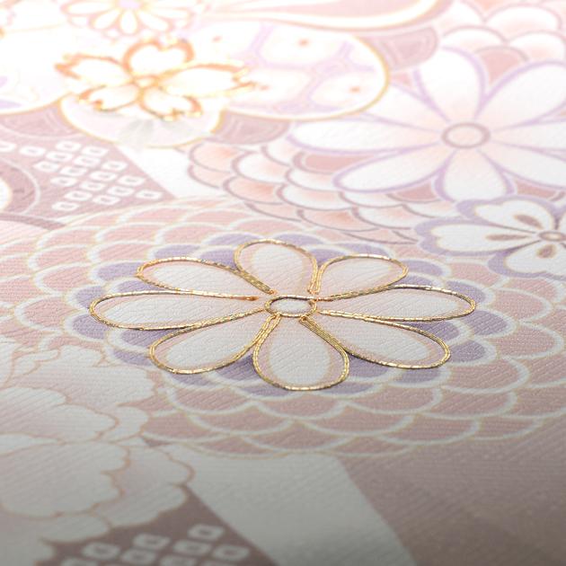 2025年入荷! お宮参り 女の子 レンタル 産着 初着 くすみピンクねじり