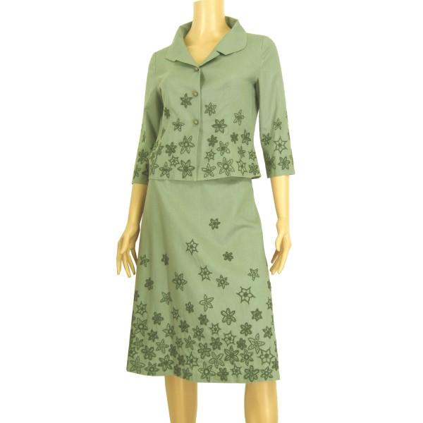 Sybilla 美品/シビラ sybilla お洒落なセットアップ 表記M(9号相当) 青  