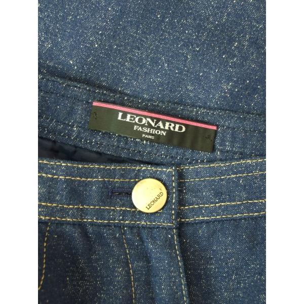 LEONARD（レオナール） 美品/レオナール お洒落なデニムスカートw63