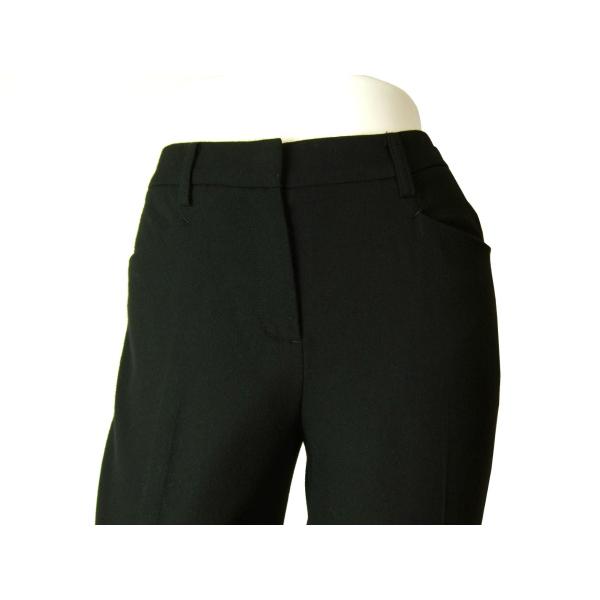 セオリーリュクス ブラック スラックス 春夏 黒 36号 美品