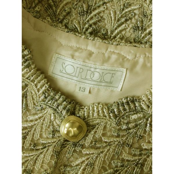 美品/ソワールドルチェ SOIR DOLCE 高級フォーマルジャケット 大きい