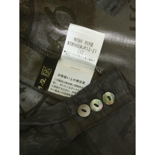 伊太利屋（Italiya） 美品/伊太利屋 GK 上品な美形ブラウス 大きい 