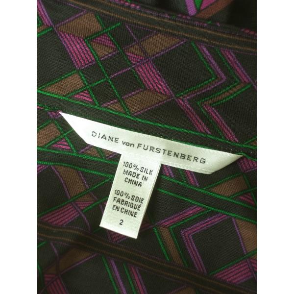 DIANE von FURSTENBERG 美品/ダイアンフォンファステンバーグ VON  