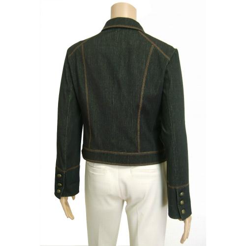 Leilian（レリアン） 美品/レリアン お洒落なデニム風ジャケット 表記 